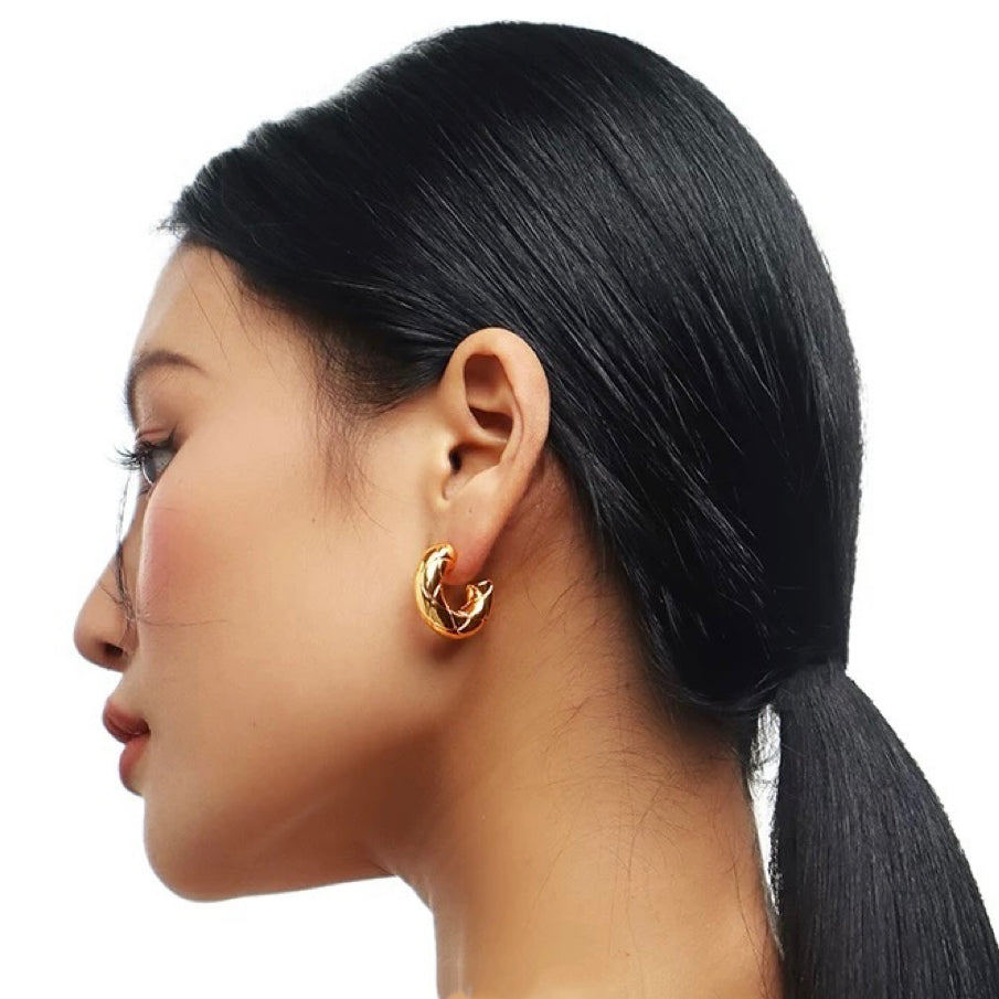 Coco Gold Hoop Earrings