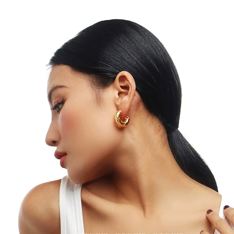Coco Gold Hoop Earrings
