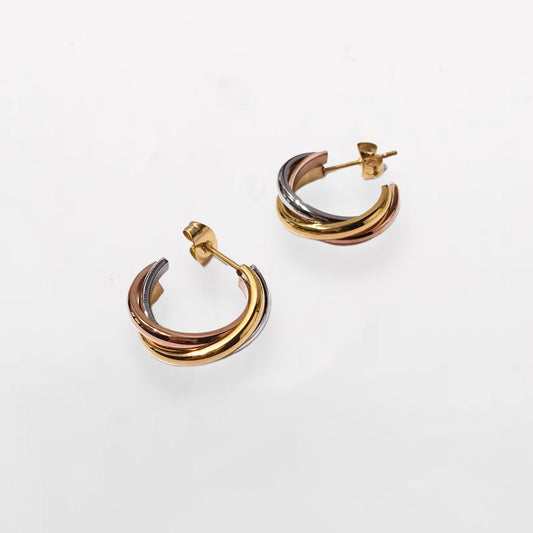 Lynna Duo Hoop Earrings