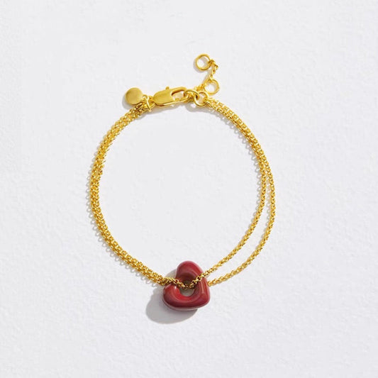 Heart x Gold Bracelet