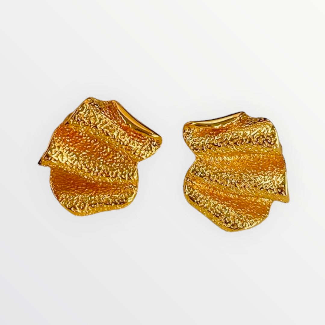 Aurora Crease Bold Studs