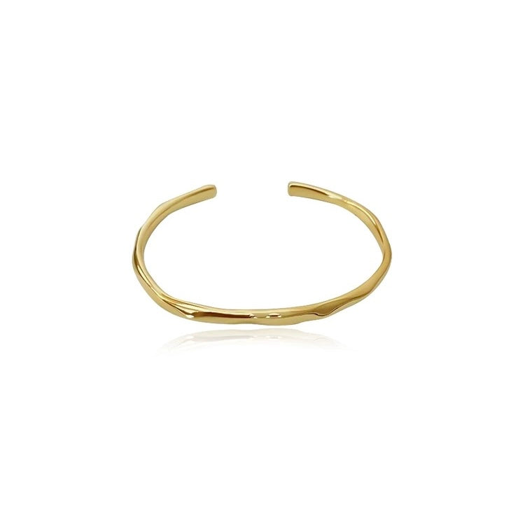 Open Cuff Gold Bangle