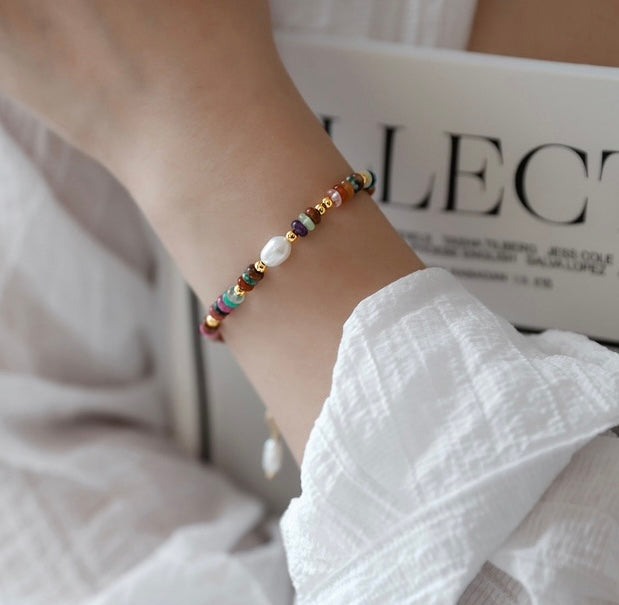 Colour Pop- Island Colourful Beads Bracelet