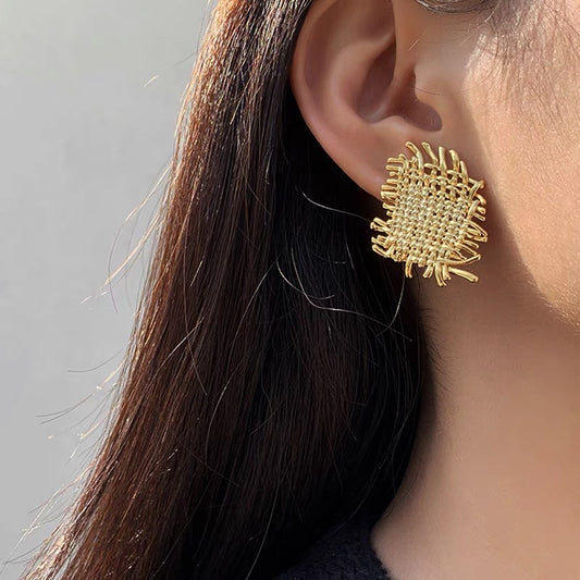 Chunk Statement Earrings