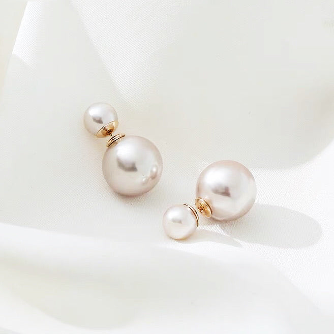 Duo Pearl Studs