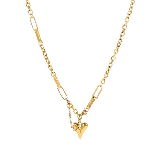 Annie Gold Heart Necklace