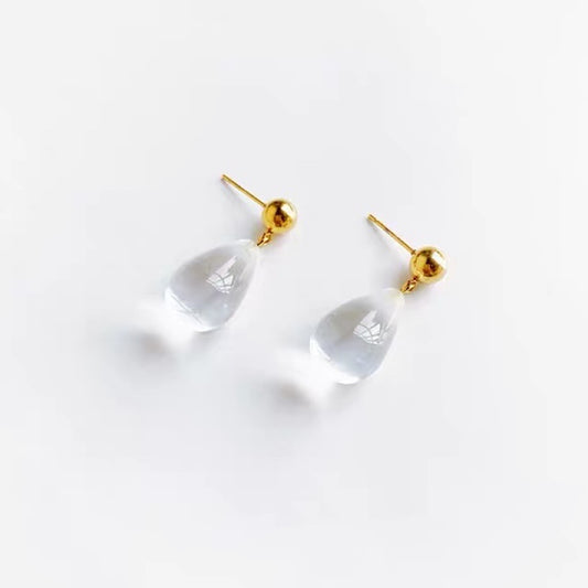 Celine Clear Drop Earrings