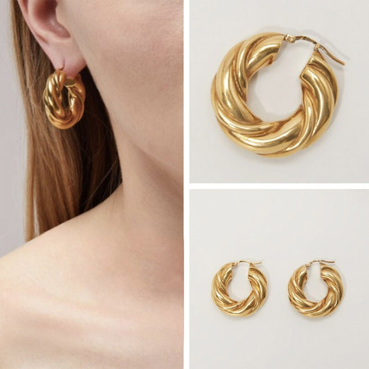 Mona Hoop Earrings